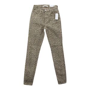 Pacsun Women's Jeans Cheetah Print High Rise Jeggings Size‎ 24 NWT
